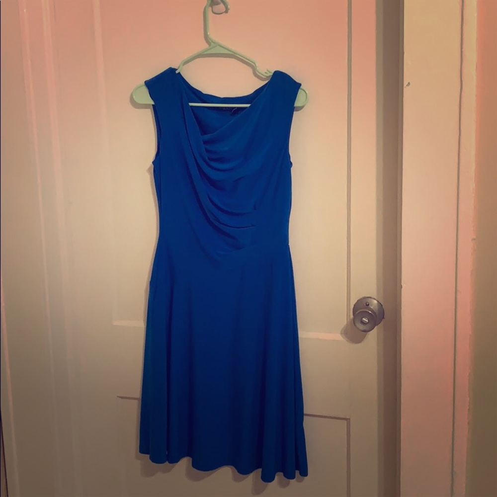 Blue Ralph Lauren dress